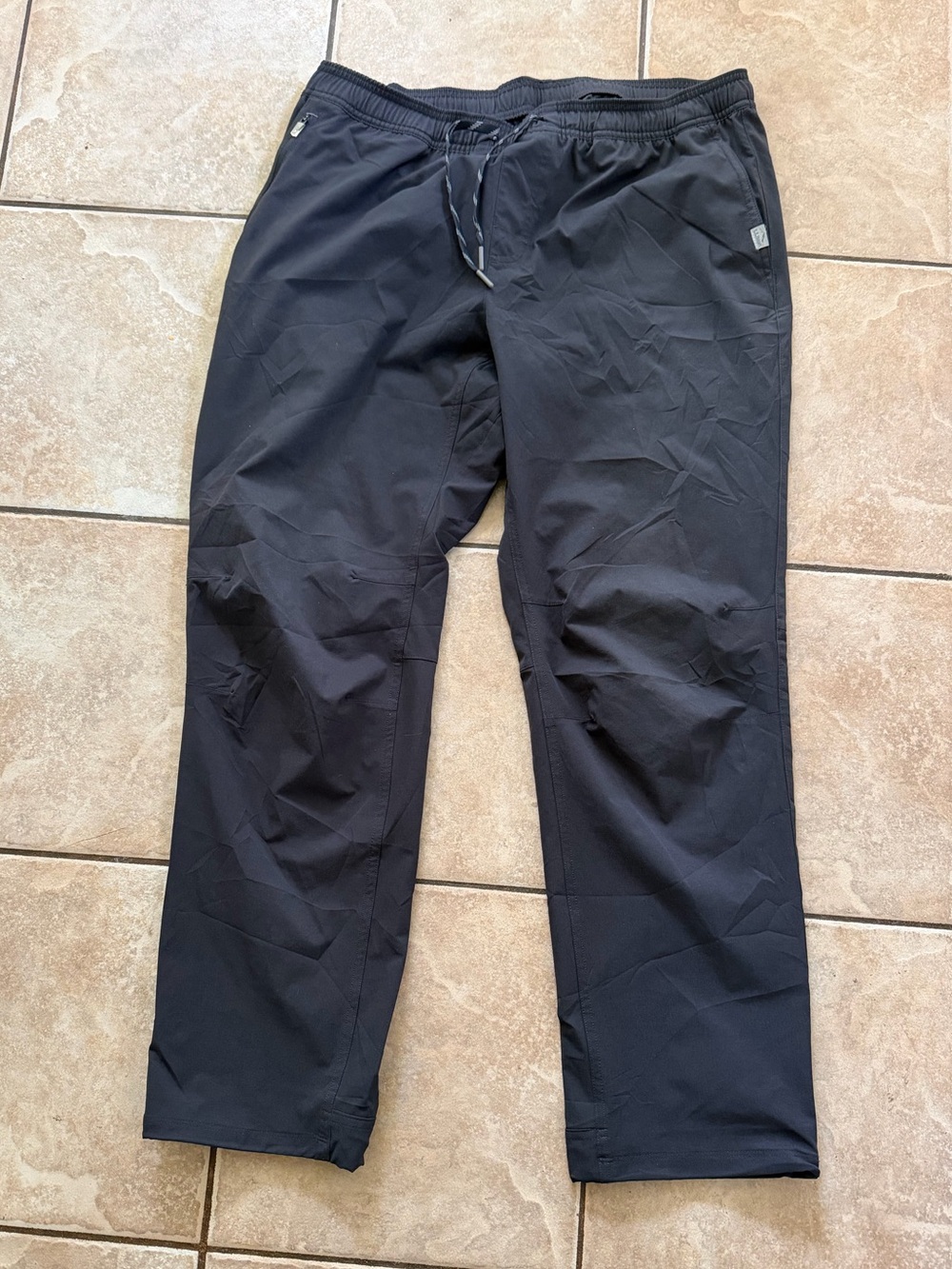 LL Bean Multisport Pants Mens Large 30 Charcoal 510948 Hiking Athletic Stretch